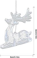 Luhr-Jensen 30' Jet Driver - Clear UV Moon Jelly Sitting Deer