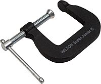 Wilton Super-Junior C-Clamp, 1-1/4" Opening, 1-1/4" Throat, 800 Lbs. Clamping Force (Model 52)