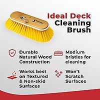 SHURHOLD 10" Deck Brush (Shur-Lok)