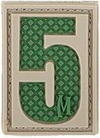 MAXPEDITION Number 5 PVC Morale Patch