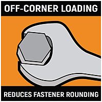 GEARWRENCH 6 Pt. Combination Wrench, 10mm - 81758 10mm Durable