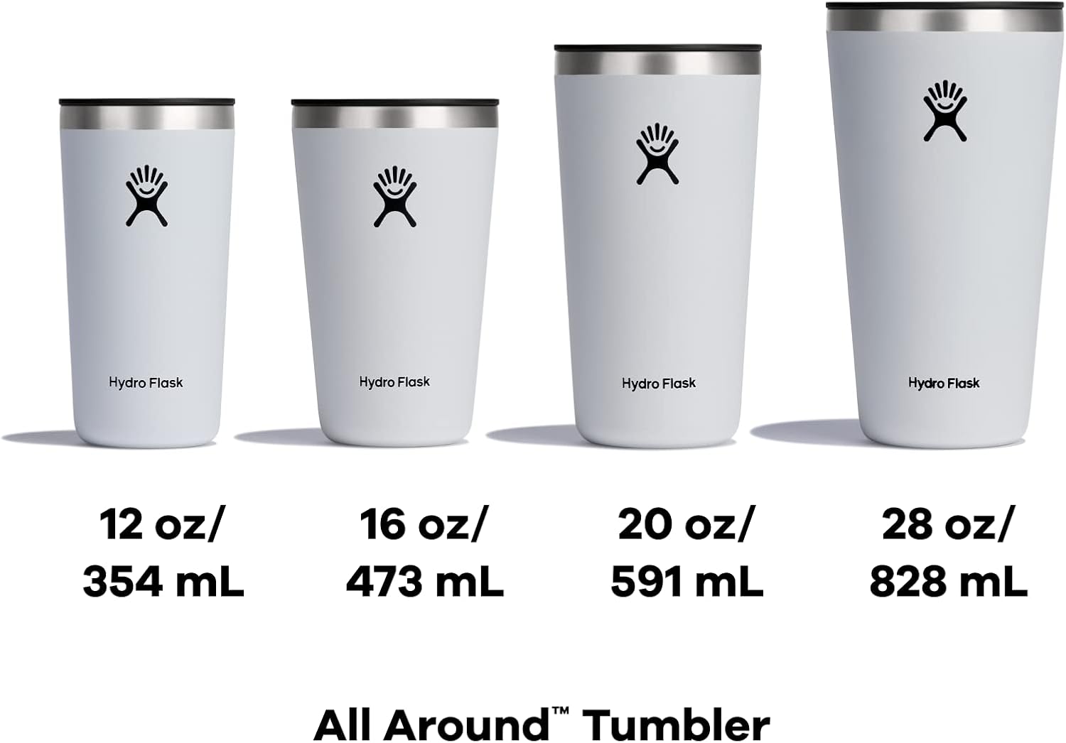Hydro Flask All Around Insulated Tumbler with Closeable Press-In Lid