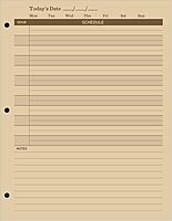 RITE IN THE RAIN Weatherproof Daily Calendar Set