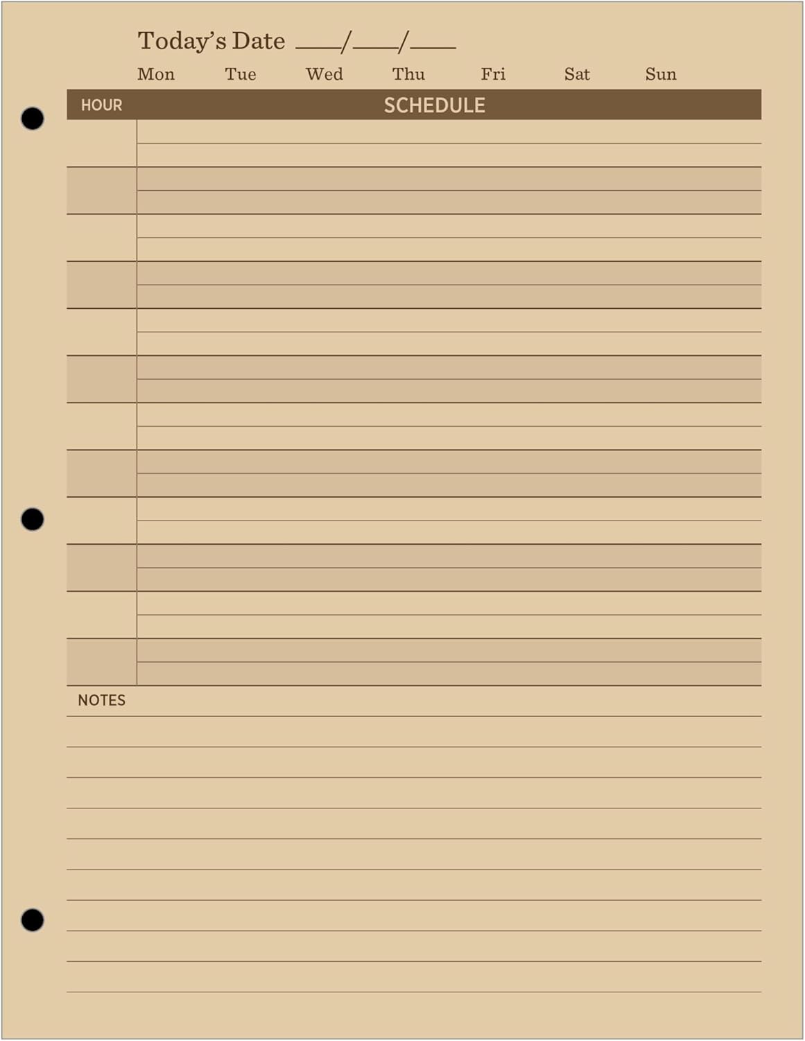 RITE IN THE RAIN Weatherproof Daily Calendar Set