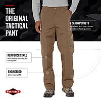 TRU-SPEC 24-7 Original Tactical Pants - Water-Resistant Cargo Work Pants