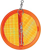 Luhr-Jensen 3-1/4" Dipsy Diver - Fire/Silver Bottom Moon Jelly