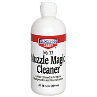 Birchwood Casey Muzzle Magic No.77 Gun Cleaner with Flip Top | Fast-Acting Water-Based Black Powder Solvent for Rust