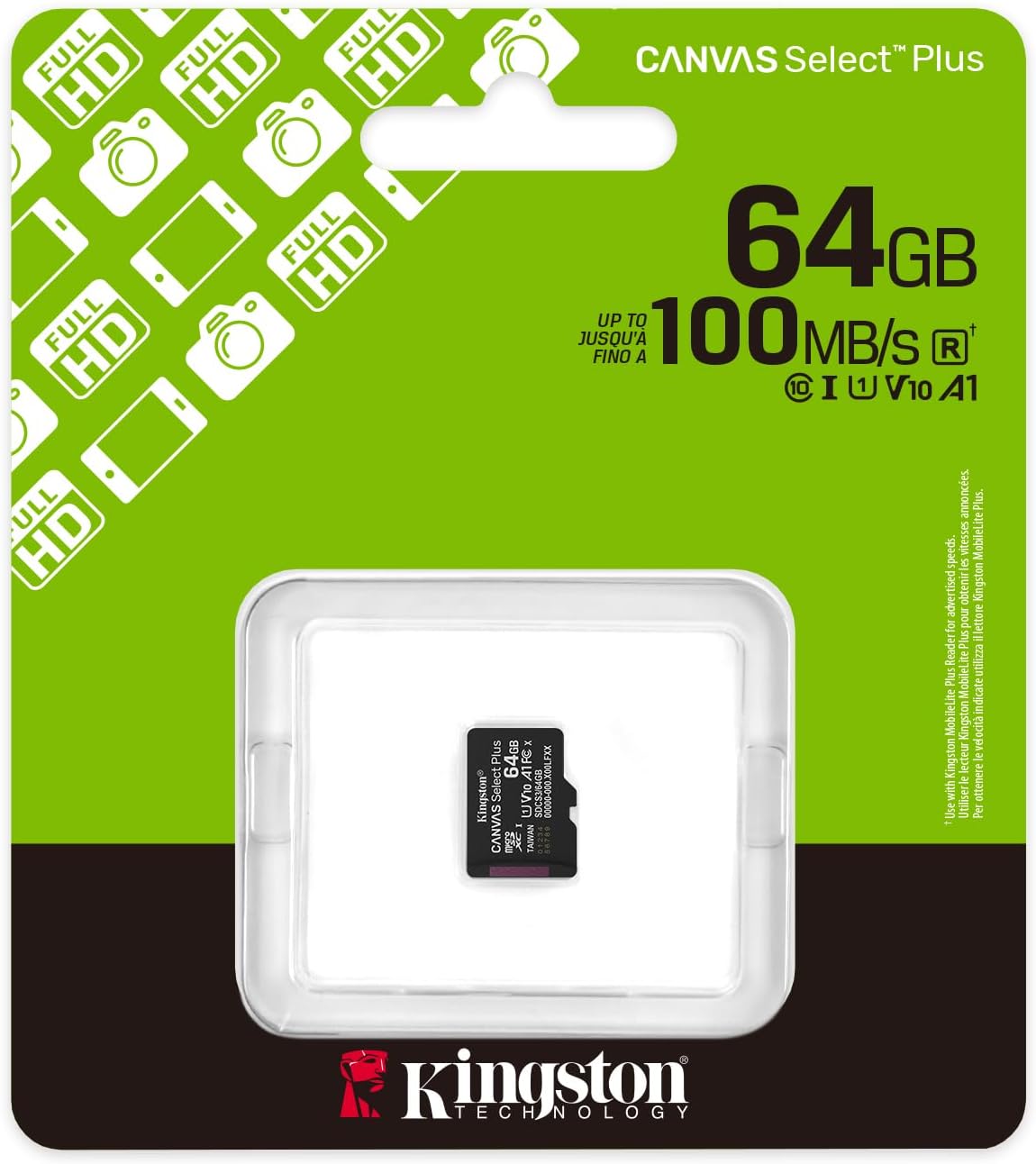 KINGSTON Canvas Select Plus microSDXC Card