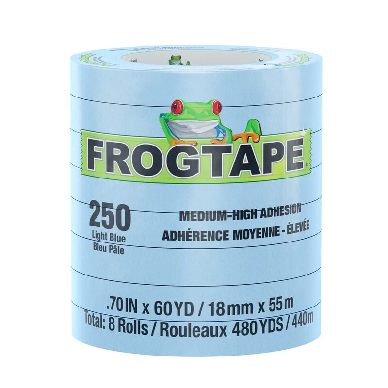 FROGTAPE 250 Moderate Temperature Performance Grade Masking Tape, Medium-High Adhesion