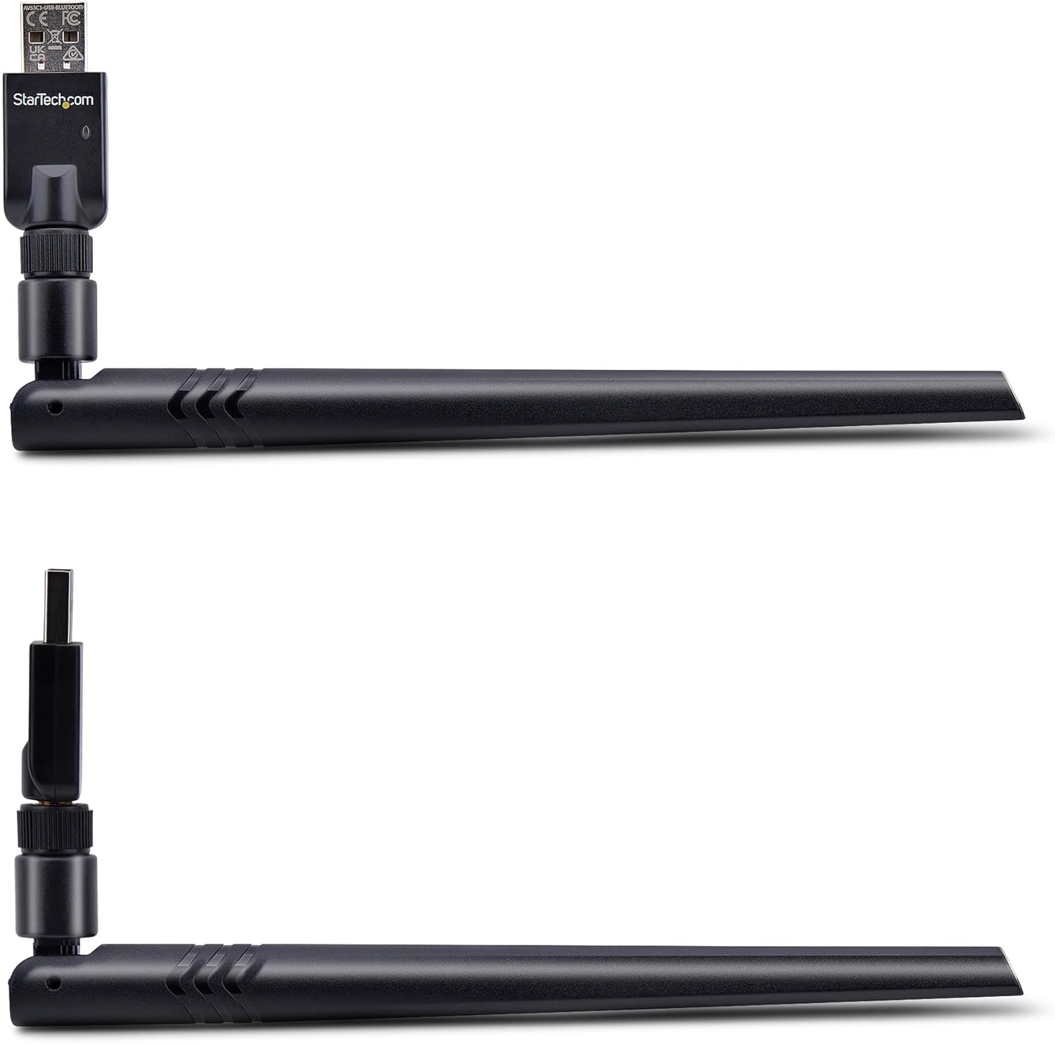 StarTech.com USB Bluetooth 5.3 Adapter, Class 1, USB Bluetooth Dongle for PC/Laptop, Use with Keyboard/Mouse, Windows/Linux