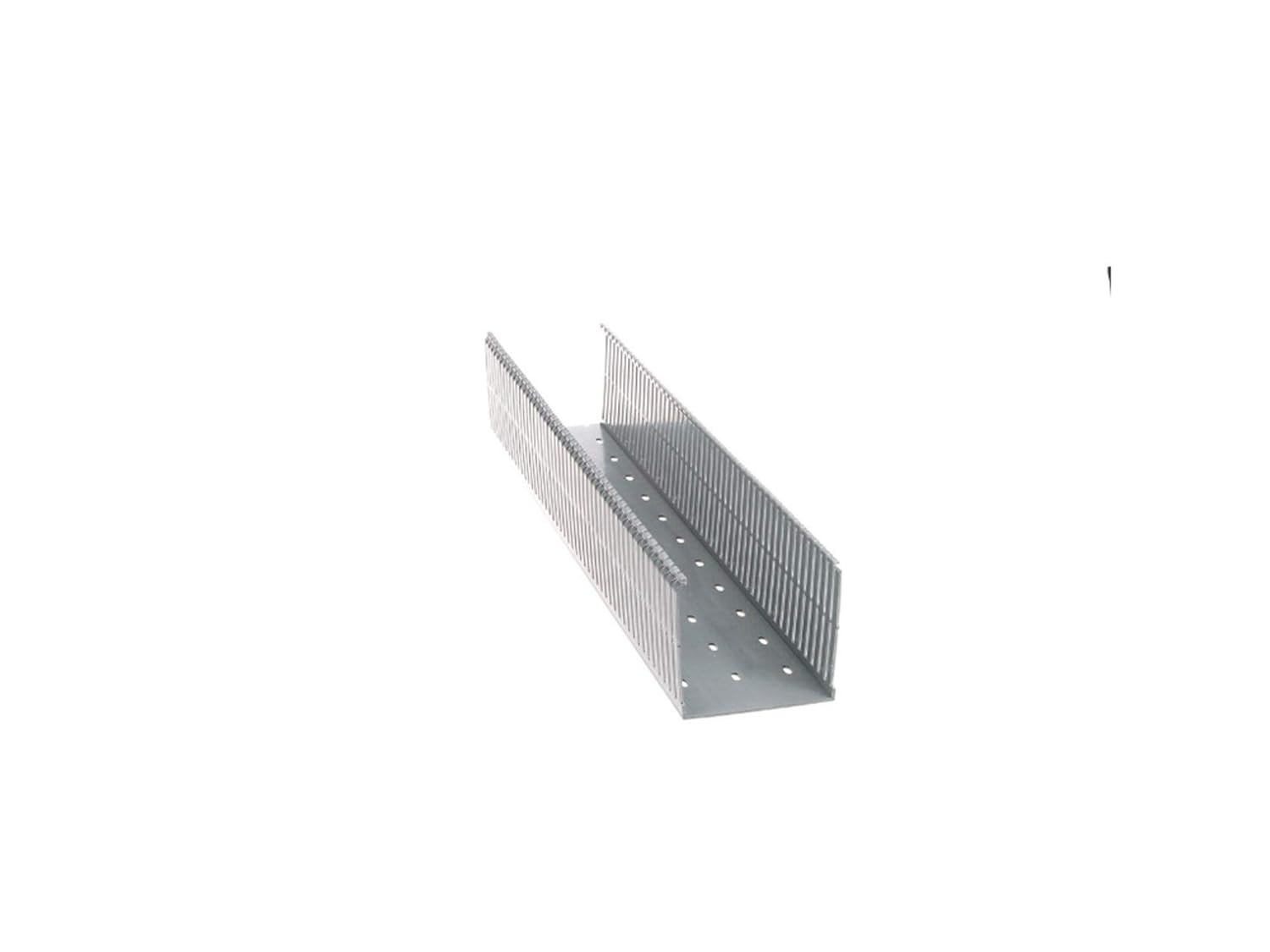 PANDUIT Type F Narrow Slotted PVC Wiring Duct, Light Gray