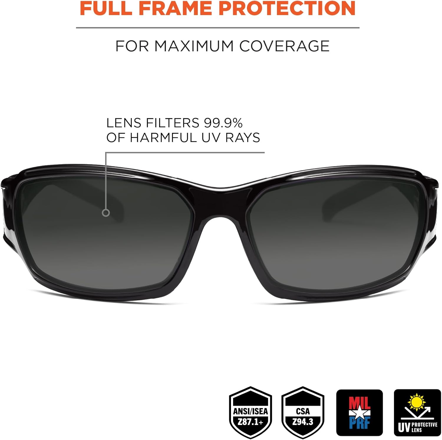 ERGODYNE Skullerz THOR Safety Glasses