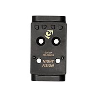 Night Fision Optic 17-4 Stainless Steel Handgun Mounting Plates for Red Dot Sights | Extra Screws - Full Size MOS