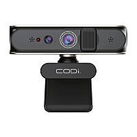 CODi Allocco HD 1080P Windows Hello Webcam with IR Facial Recognition & Noise-Canceling Mic – Autofocus, USB-A, Tripod Mount