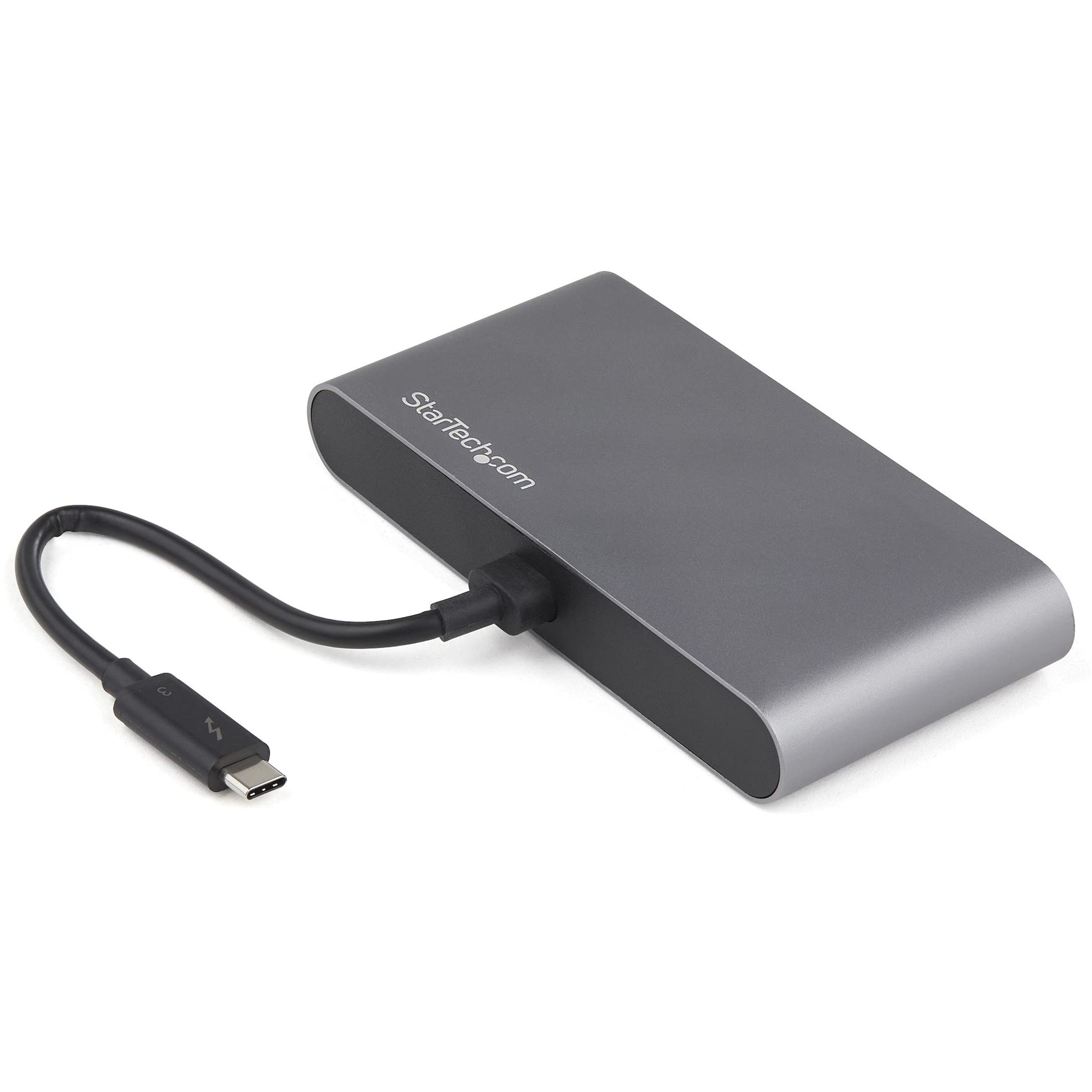 StarTech.com Thunderbolt 3 Mini Dock - Portable Dual Monitor Docking Station