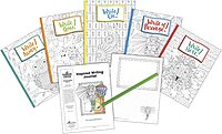 BARKER CREEK Color Me! Inspired Writing Journals, College-Ruled, 8.5 x 11, 48 Pages