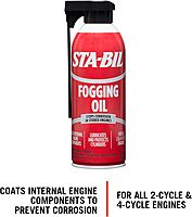 STA-BIL (22001) Fogging Oil - Stops Corrosion In Stored Engines - Lubricates And Protects Cylinders