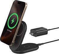 Belkin BoostCharge Magnetic Foldable Wireless Charging Stand 15W Qi2-Certified