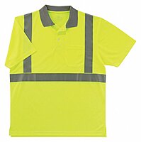 Ergodyne GloWear 8295 Class 2 Polo Shirt Lime 2XL