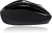 ADESSO iMouse S60 Wireless Optical Mouse with 2.4 GHz RF, Programmable Driver, Tilt-Wheel Scrolling