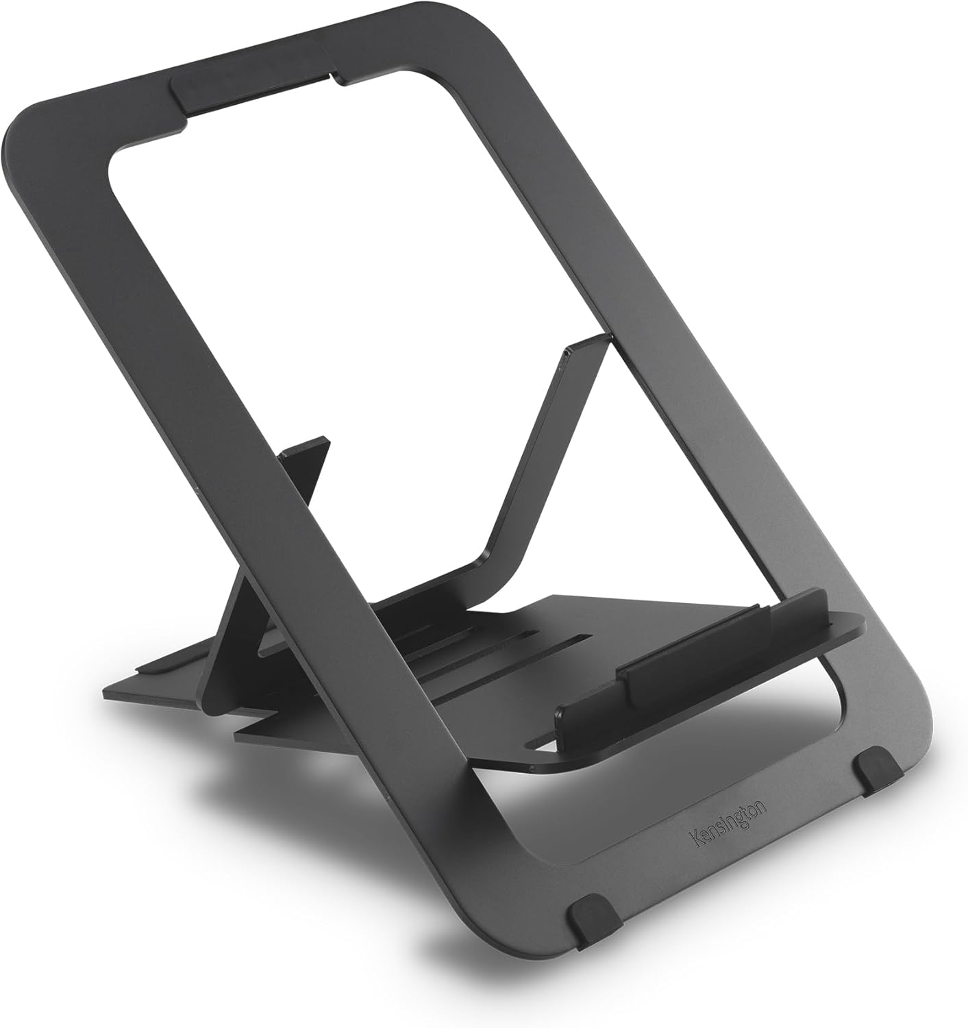 Kensington Adjustable Aluminum Laptop Stand for Desk, Ultra-Slim Lightweight Foldable Portable Notebook Holder