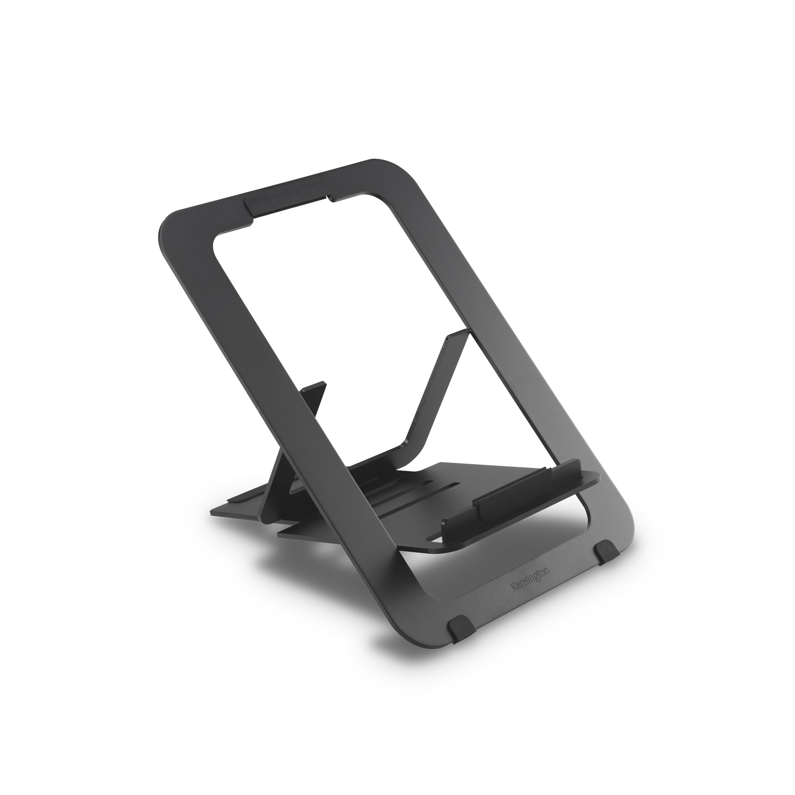 Kensington Adjustable Aluminum Laptop Stand for Desk, Ultra-Slim Lightweight Foldable Portable Notebook Holder