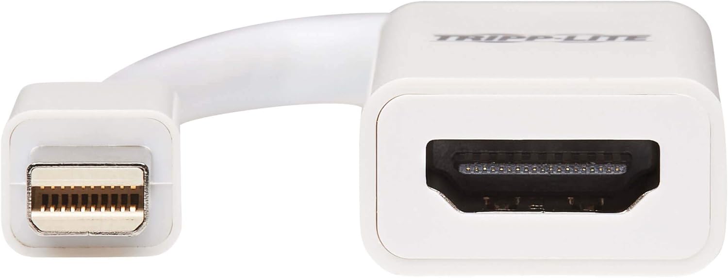 Eaton Tripp Lite Series Mini DisplayPort to HDMI Active Adapter 4K M/F White mDP to HDMI - Adapter