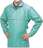 BEST WELDS 902-CA-650-XL FR Cotton Sateen Cape Sleeves, 14" Long, Hook/Loop Closure,