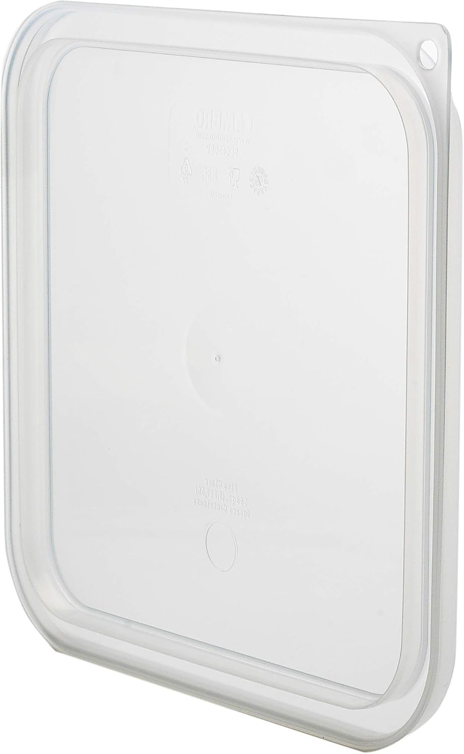 CAMBRO CamSquare Seal Cover, Translucent Plastic