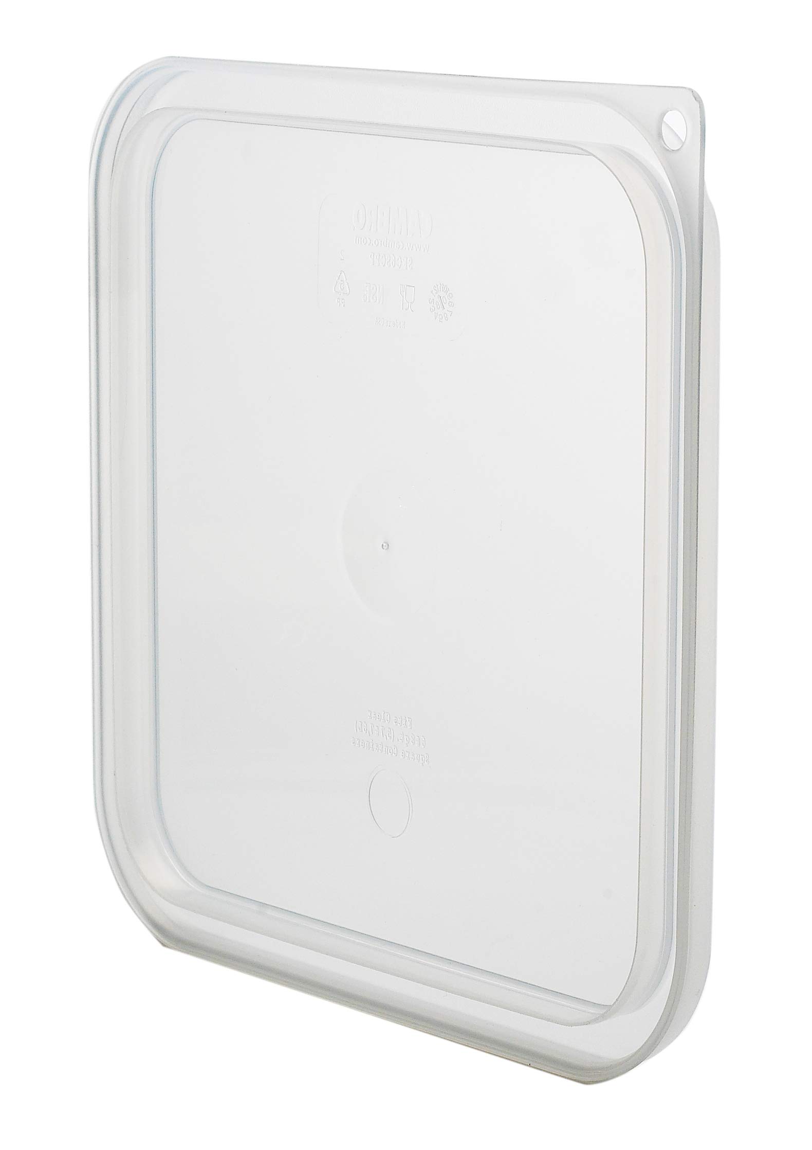 CAMBRO CamSquare Seal Cover, Translucent Plastic