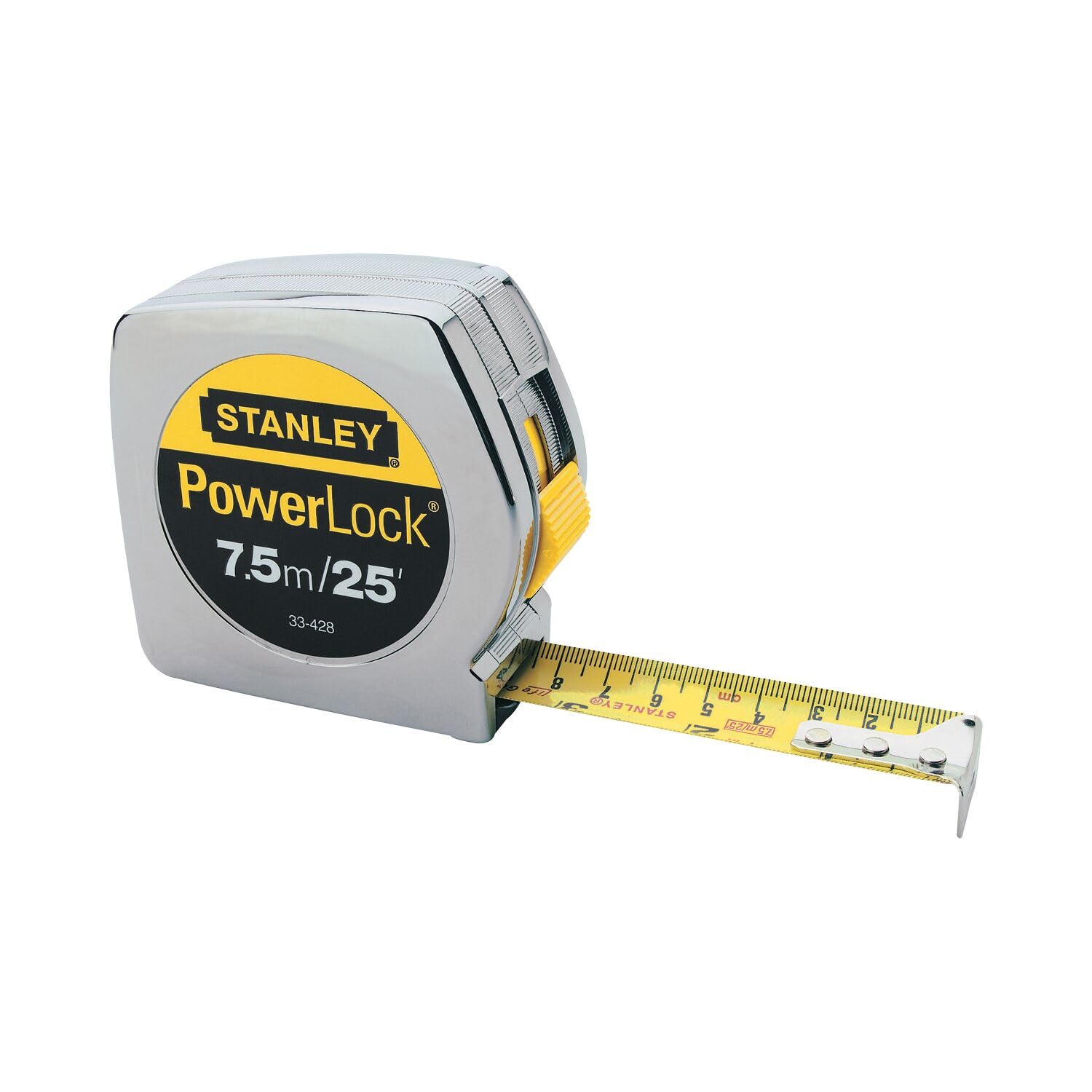 Stanley 33-428 8m/26' x 1" PowerLock Tape Rule (cm Graduation)