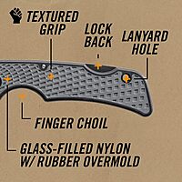 Gerber Gear US1 Pocket Knife - Plain Edge Blade Folding Knife - EDC Gear and Equipment - Grey