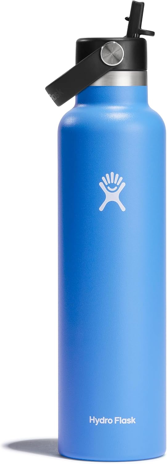 HYDRO FLASK Insulated Stainless Steel Water Bottle with Flex Straw Cap