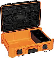 Klein Tools 54804MB MODbox Small Tool Box, Heavy Duty Organizer with Removable Tray, Water and Debris Resistant