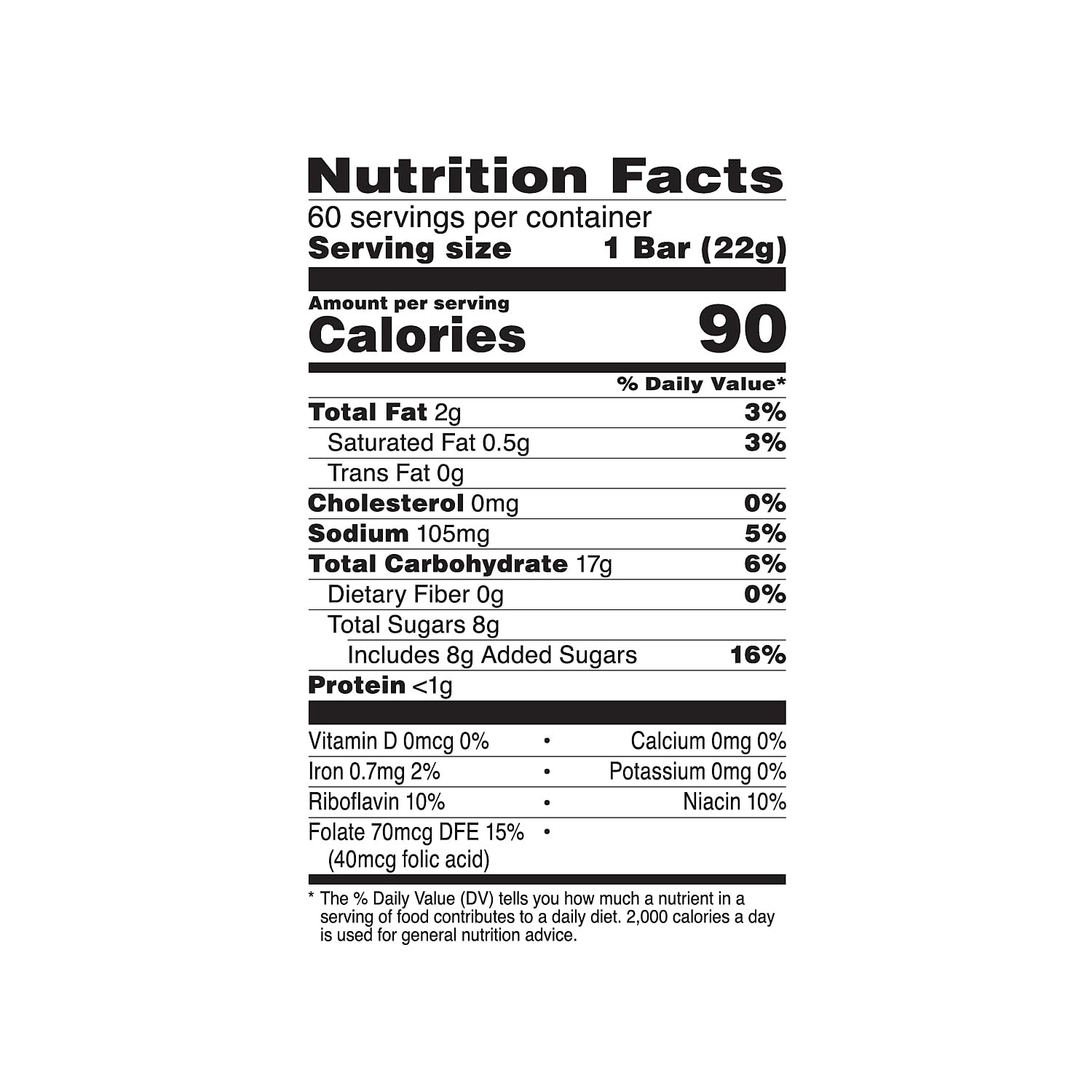 Kelloggs Rice Krispies Treats Original Bars, 0.78 Oz, Box Of 60