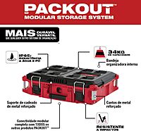 Milwaukee Electric Tool 48-22-8424 Pack out Tool Box, 22" , Red
