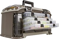 Plano Angled 787 Guide Series Stowaway Tackle System- Includes 7 Stowaways, Fishing Tackle Storage, Premium Tackle Storage