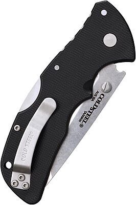 Cold Steel Mini Recon 1 3" AUS10A Folding Knife with 4" GFN Handle & Tri-Ad Lock