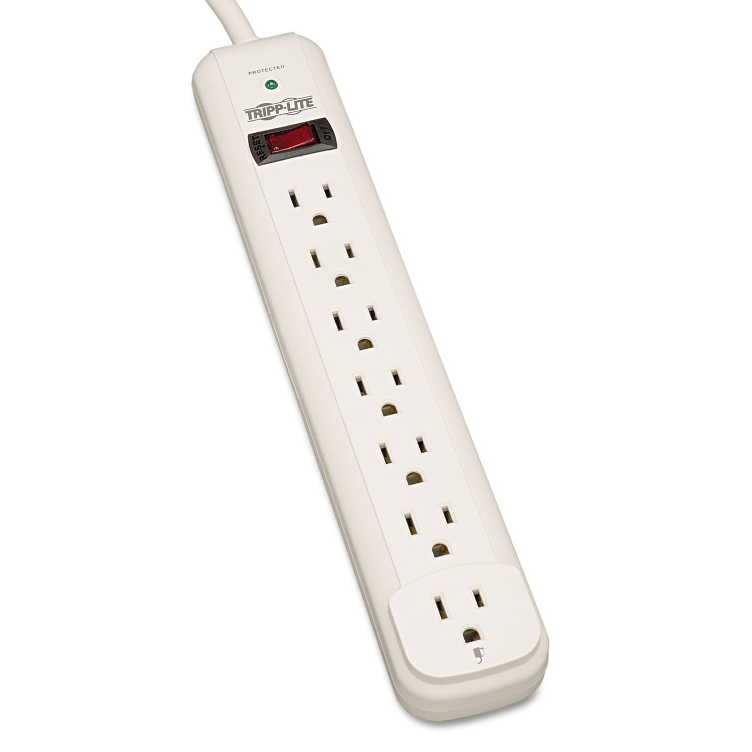 Tripp Lite Protect It! 7-Outlet Surge Protector, 1080J, 12 ft (TLP712)