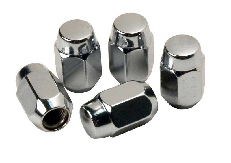 CE Smith Trailer 1/2"-20 Chrome Acorn Wheel Nuts