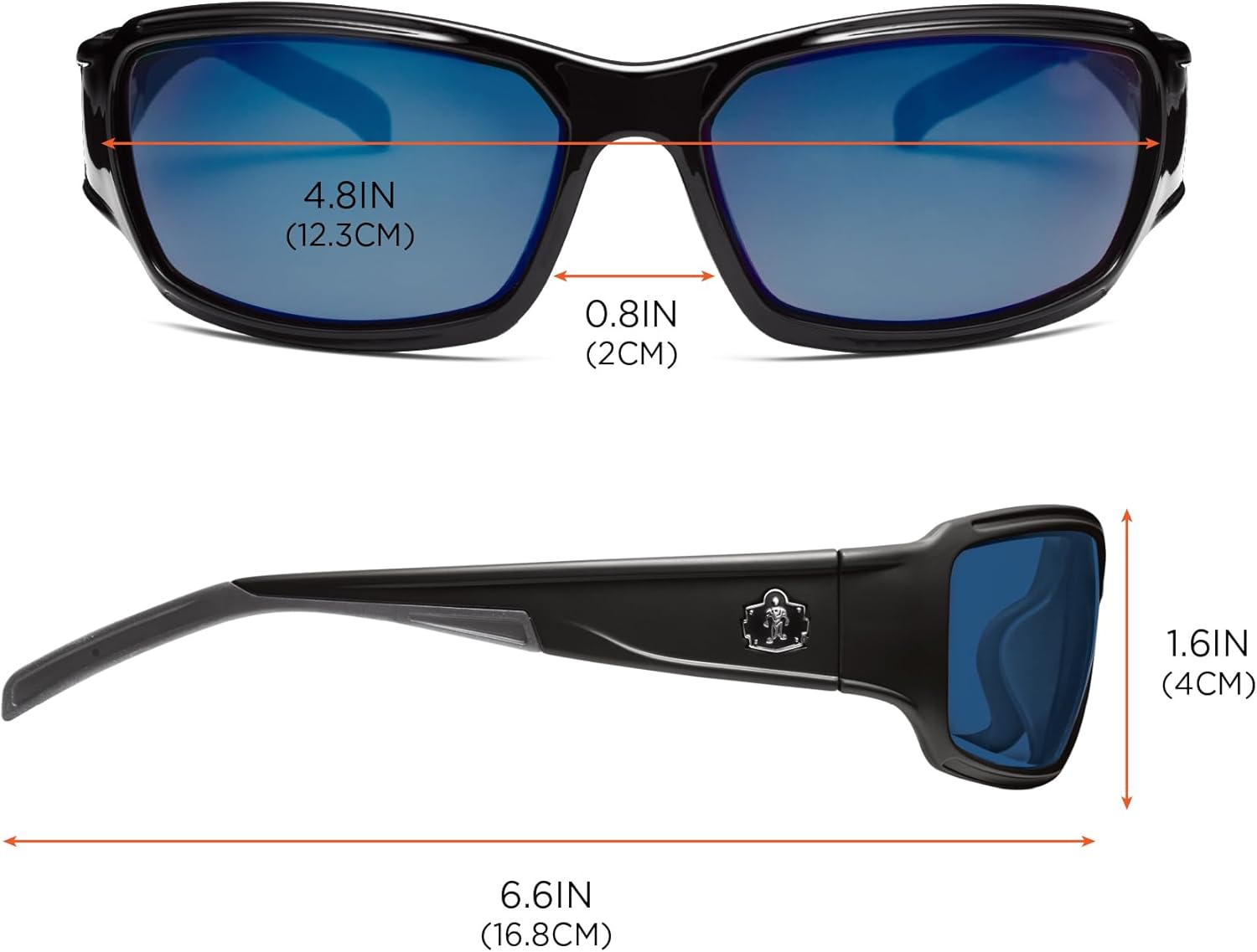 ERGODYNE Skullerz THOR Safety Glasses