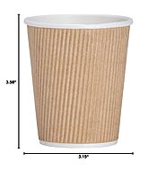 Genuine Joe Ripple Hot Cups