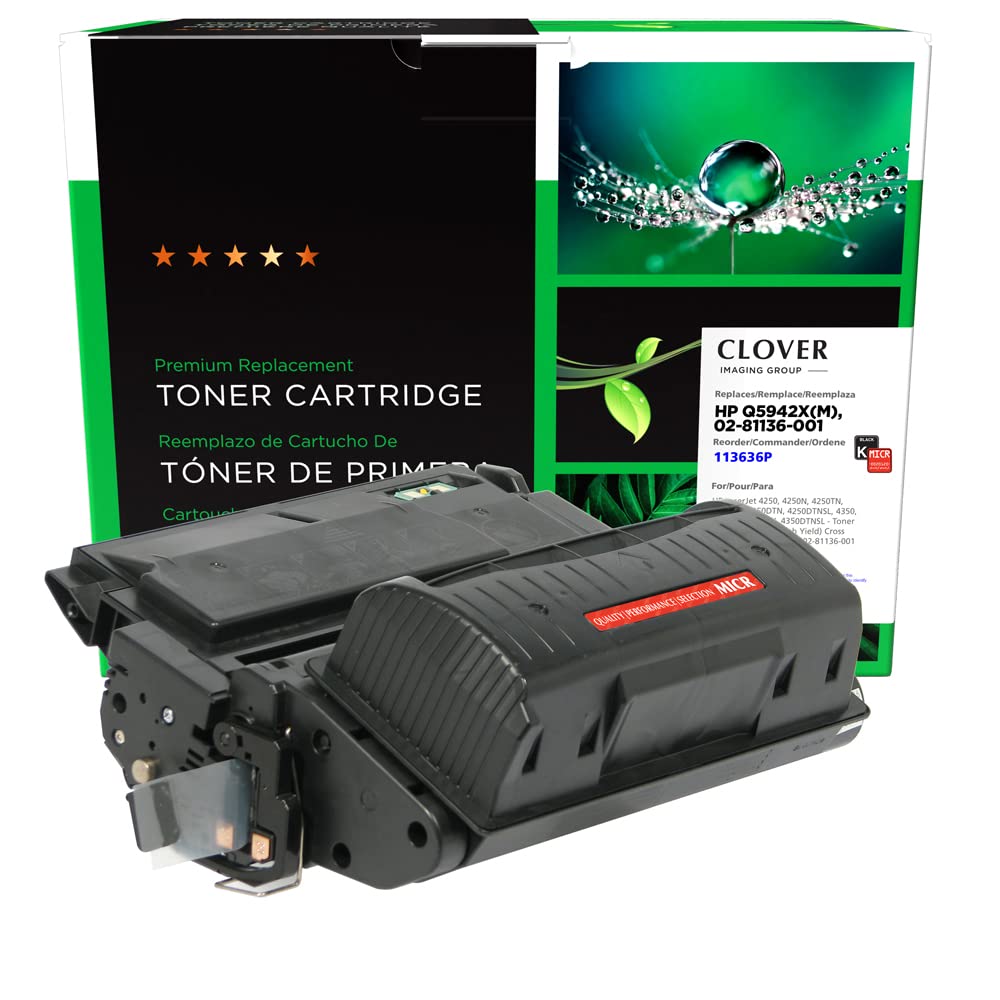 Clover Remanufactured Toner Cartridge Replacement for HP LaserJet