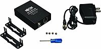 Tripp Lite DVI over Cat5 / Cat6 Extender, Extended Range Video Receiver 1920x1080 at 60Hz(B140-1A0),Black