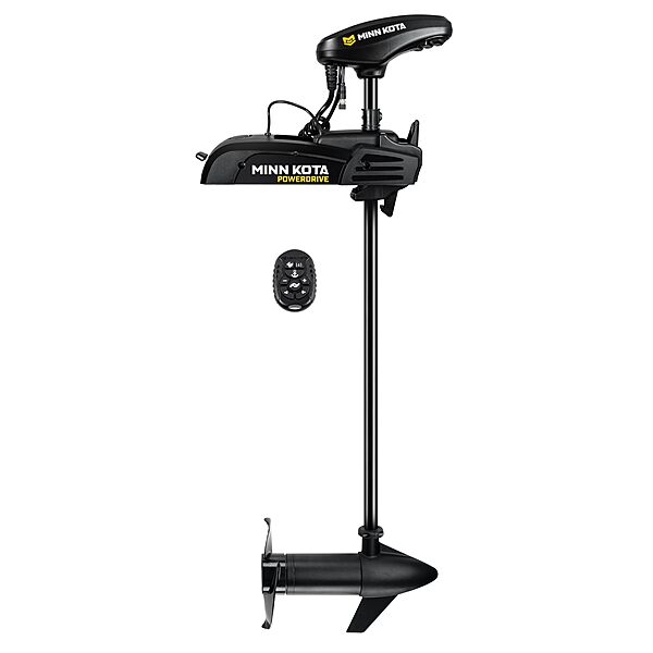 Minn Kota PowerDrive Bow-Mount Electric Trolling Motor with GPS, 55 Lb. Thrust, 54 in. Shaft, Freshwater One Size Bow Mount