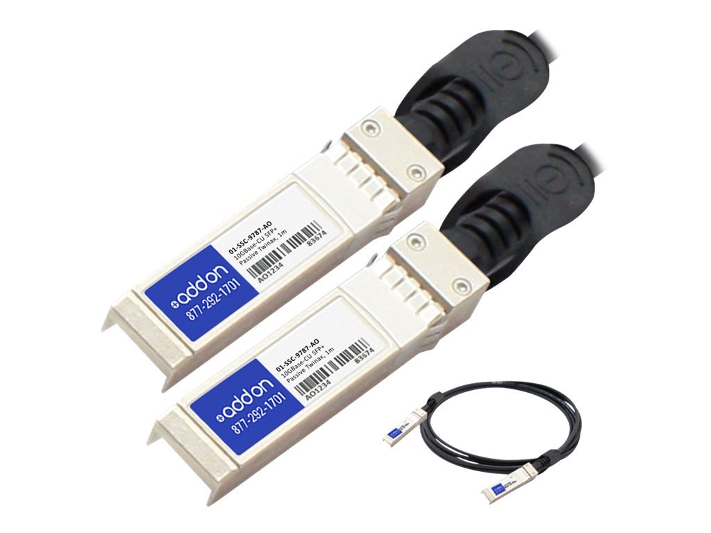 AddOn 01-SSC-9787-AO 1M SFP+ 10GBase-CU DAC for SonicWall