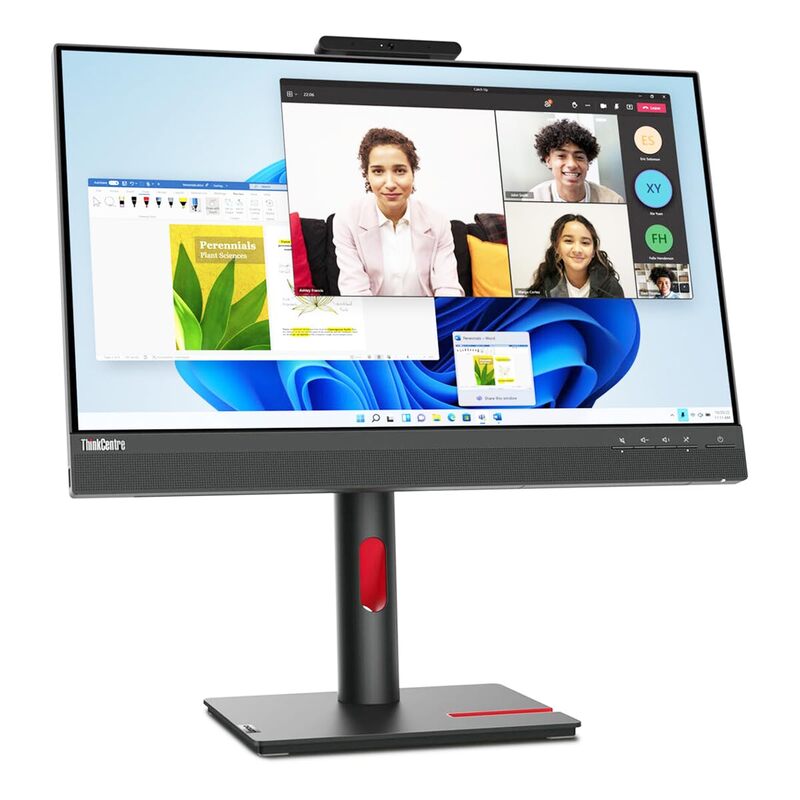 Lenovo ThinkCentre Tiny-In-One 24 Gen 5 24in Class Webcam Full HD LED Monitor - 16:9 - Black - 23.8in Viewable - 12NAGAR1US