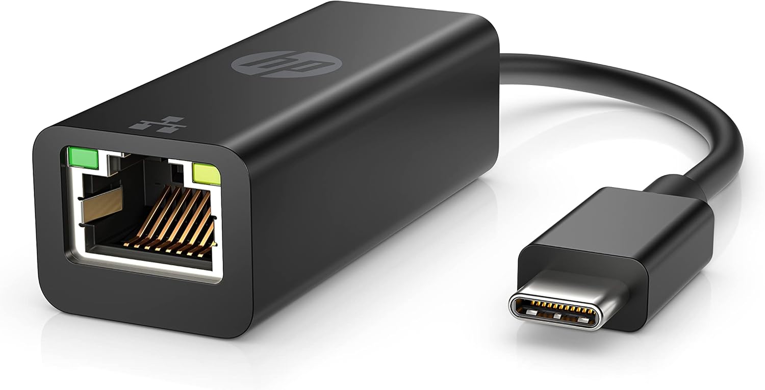 HP USB-C to RJ45 Adapter G2 (4Z527AA) - USB Type C - 1 Gbit/s Data Transfer Rate - 1 Port(s) - 1 - Twisted Pair