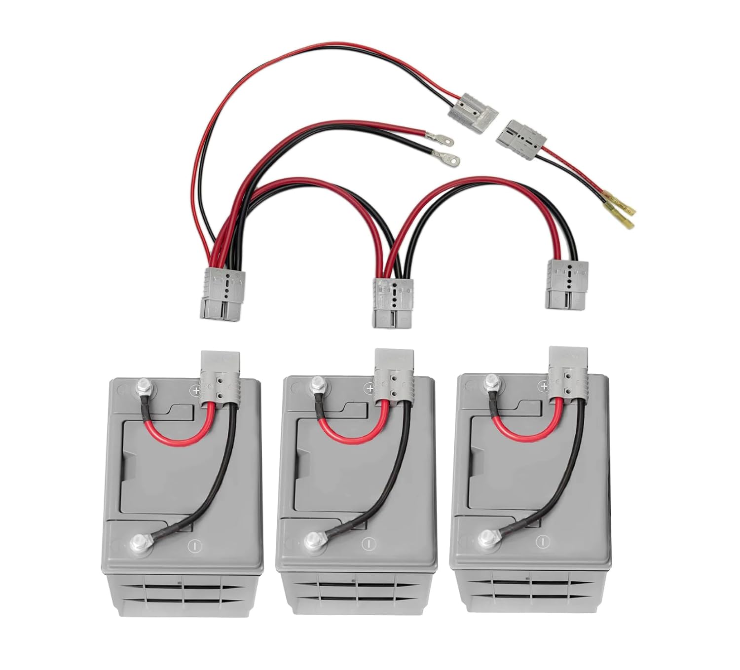 (3) 12V Battery Parallel Quick Connect System w/Solar System Lithium Compatible - (or RCE312RV) - RCE312SLR
