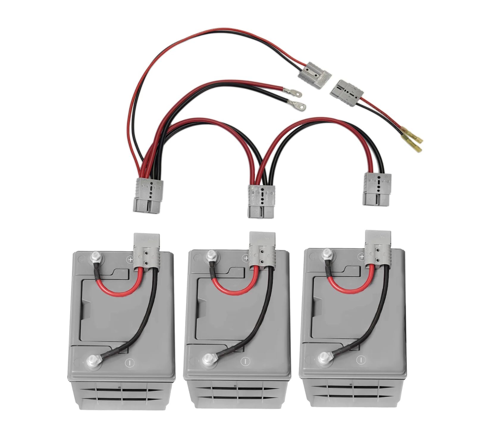 (3) 12V Battery Parallel Quick Connect System w/Solar System Lithium Compatible - (or RCE312RV) - RCE312SLR